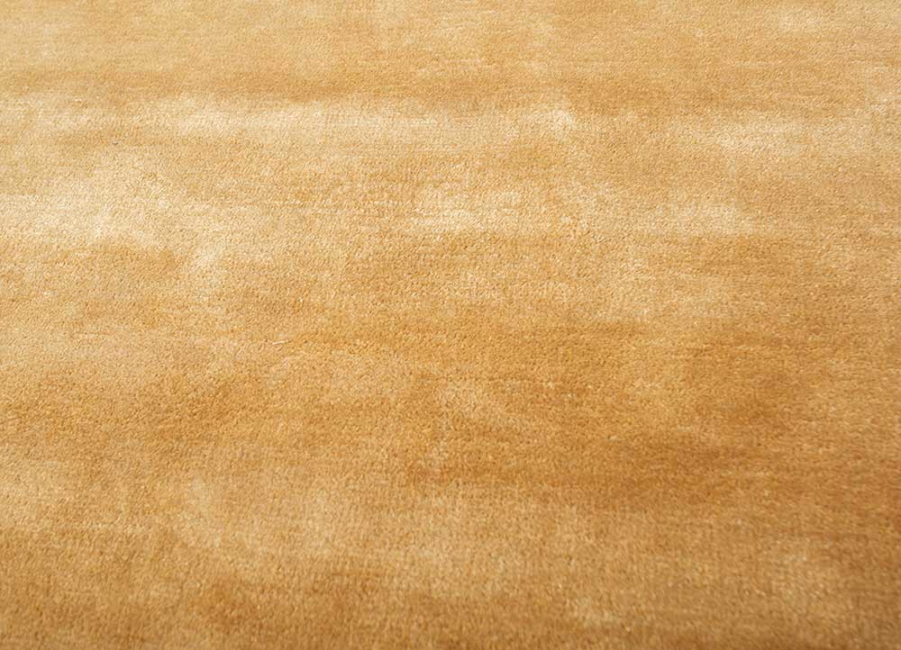 cera gold viscose hand tufted Rug - CloseUp cera gold viscose hand tufted Rug - CloseUp