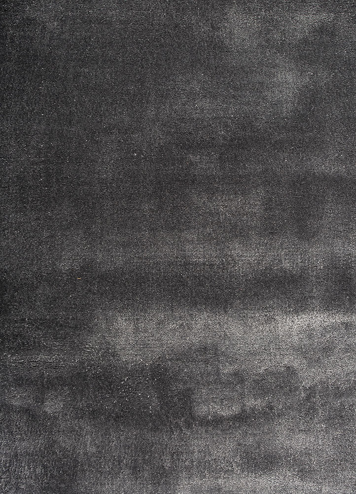 cera blue viscose hand tufted Rug - CloseUp