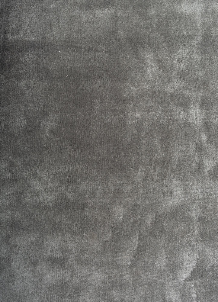 cera blue viscose hand tufted Rug - CloseUp