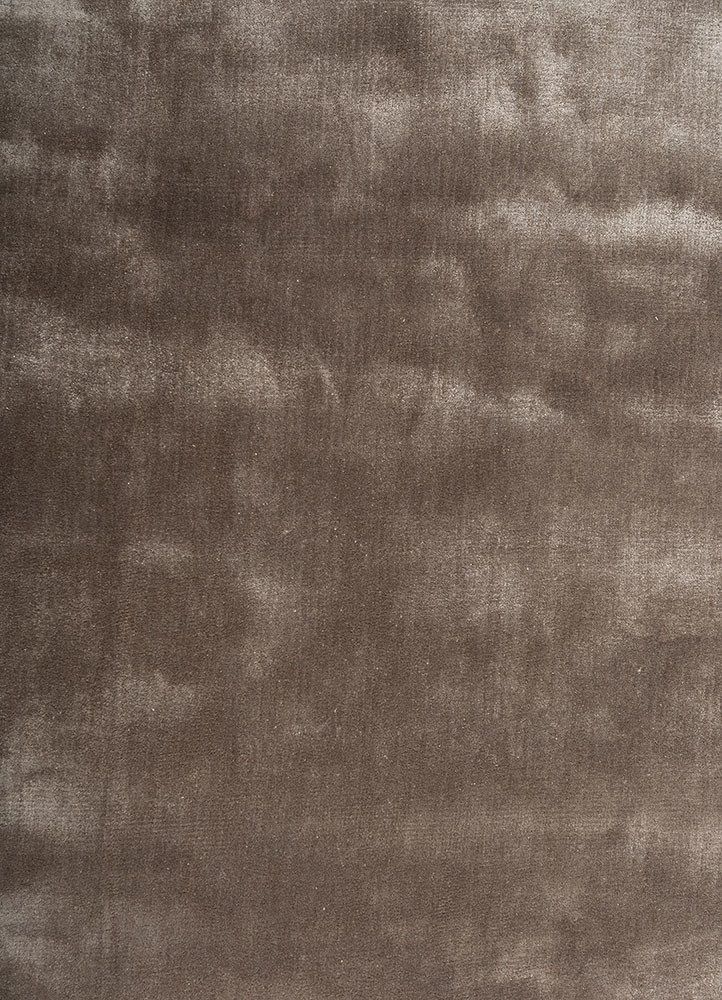 cera beige and brown viscose hand tufted Rug - CloseUp cera beige and brown viscose hand tufted Rug - CloseUp