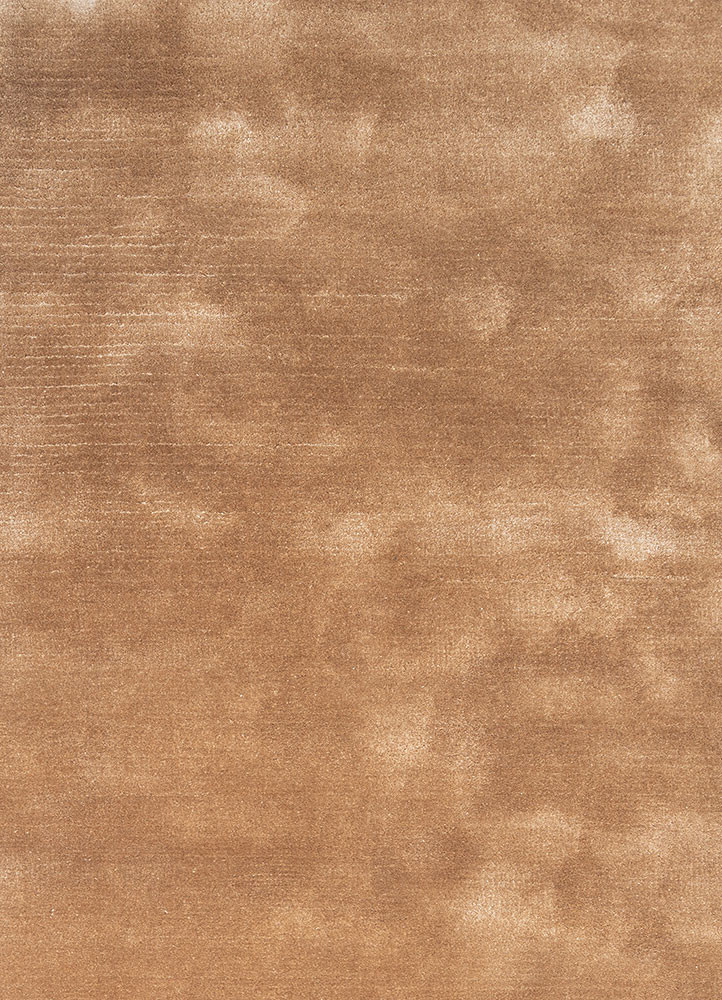 cera beige and brown viscose hand tufted Rug - CloseUp cera beige and brown viscose hand tufted Rug - CloseUp