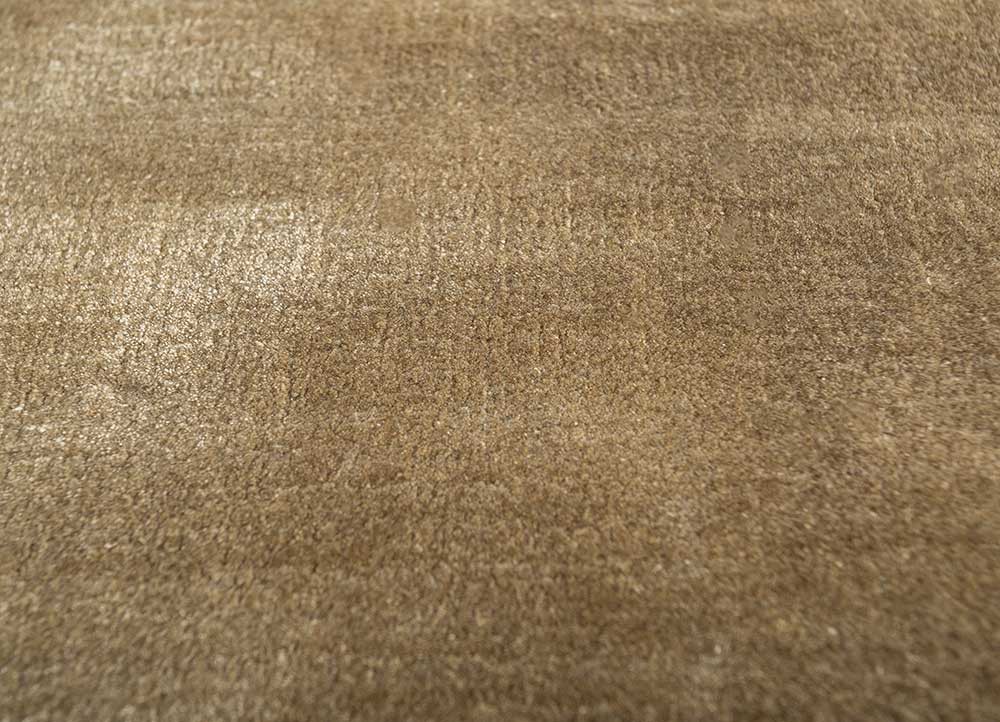 cera green viscose hand tufted Rug - CloseUp