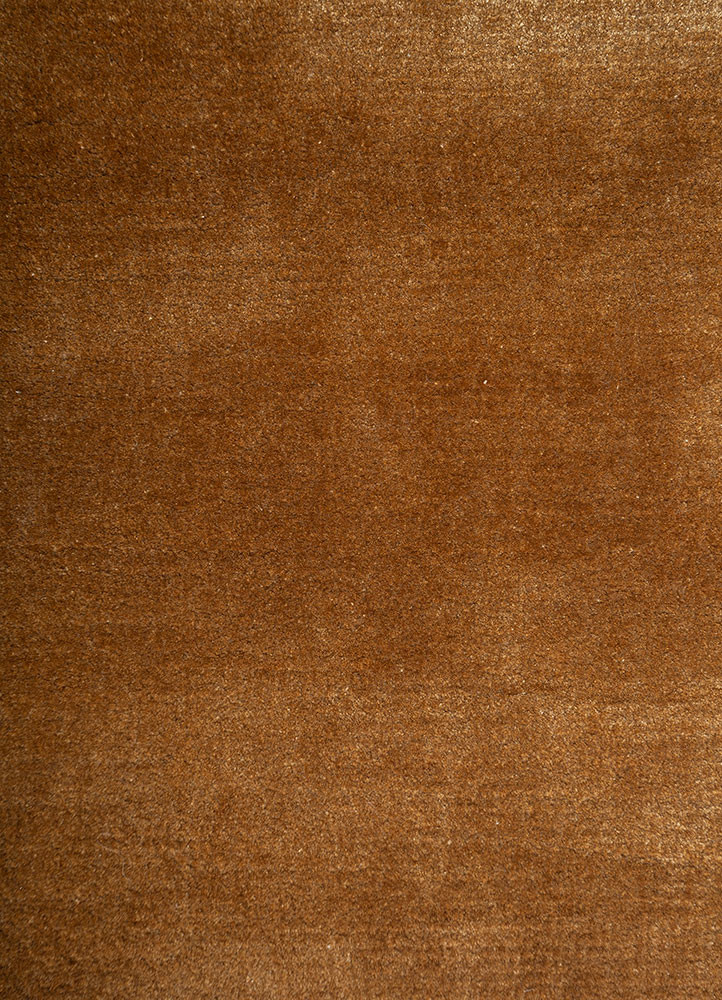 cera gold viscose hand tufted Rug - CloseUp