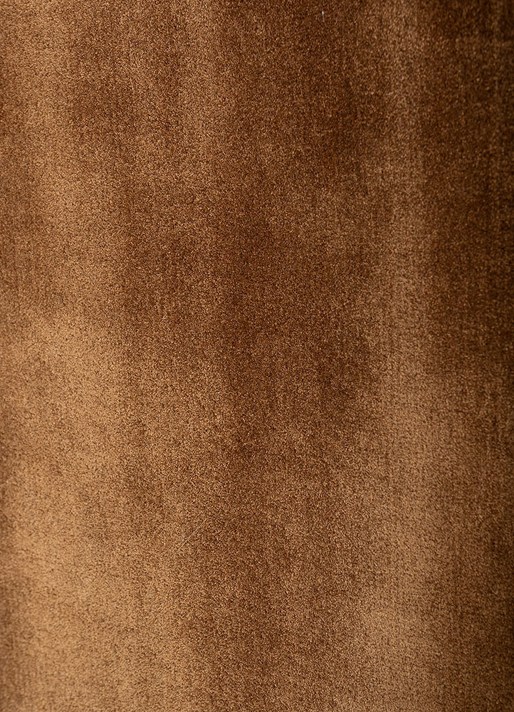 cera red and orange viscose hand tufted Rug - CloseUp