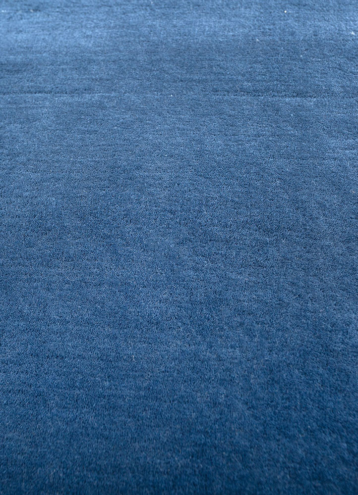 cera blue wool hand tufted Rug - CloseUp cera blue wool hand tufted Rug - CloseUp