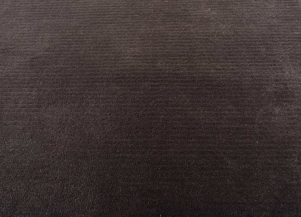 cera grey and black wool and viscose hand tufted Rug - CloseUp