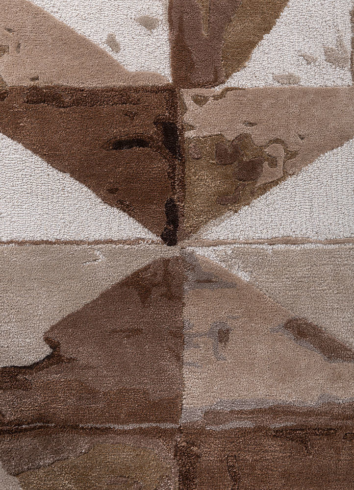 genesis ivory wool and viscose hand tufted Rug - CloseUp genesis ivory wool and viscose hand tufted Rug - CloseUp