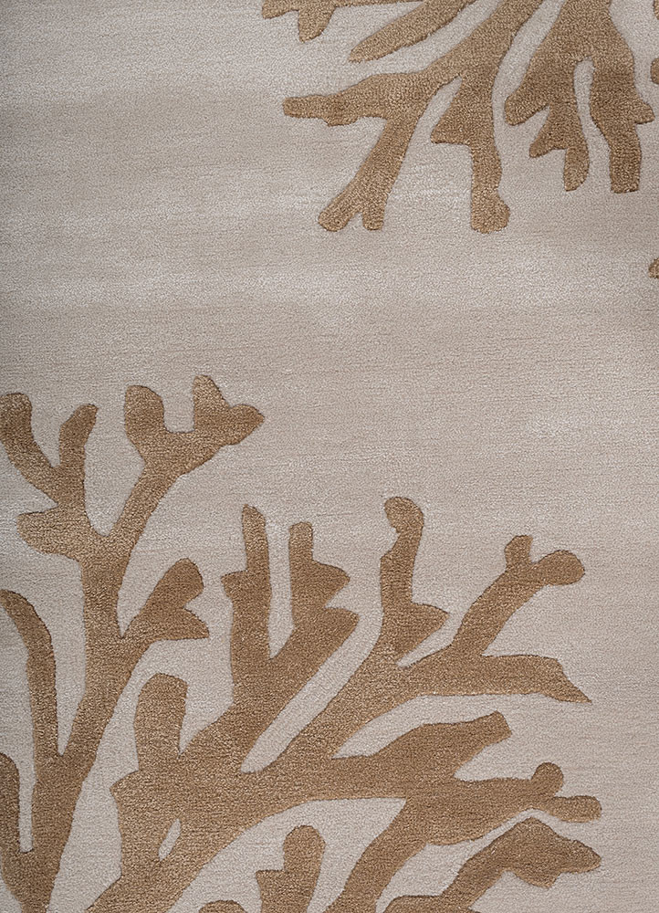 modo ivory wool hand tufted Rug - CloseUp modo ivory wool hand tufted Rug - CloseUp