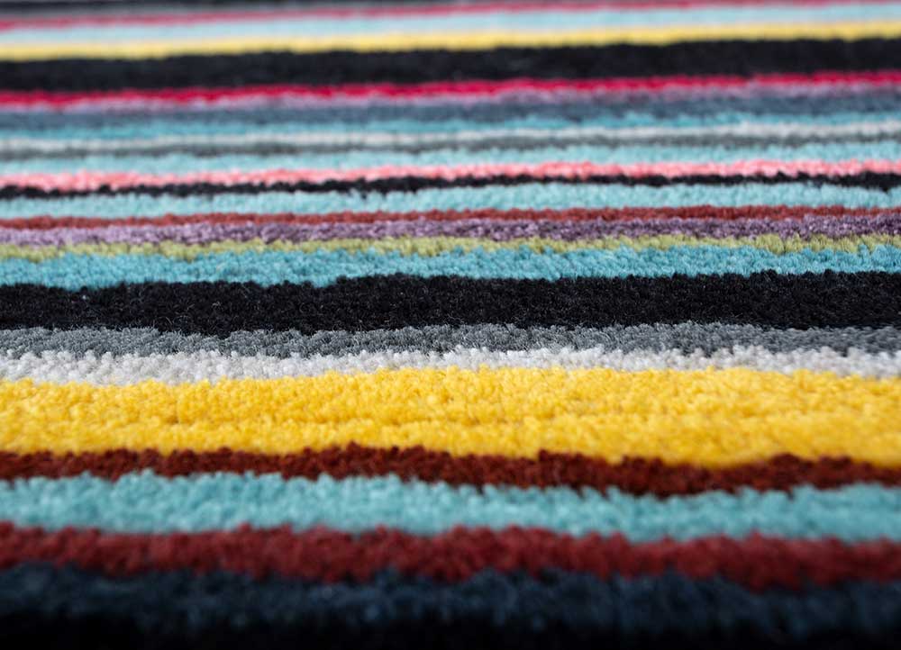 Shudd Multi Hand Tufted Wool and Viscose RugsTra50011Jaipur Rugs