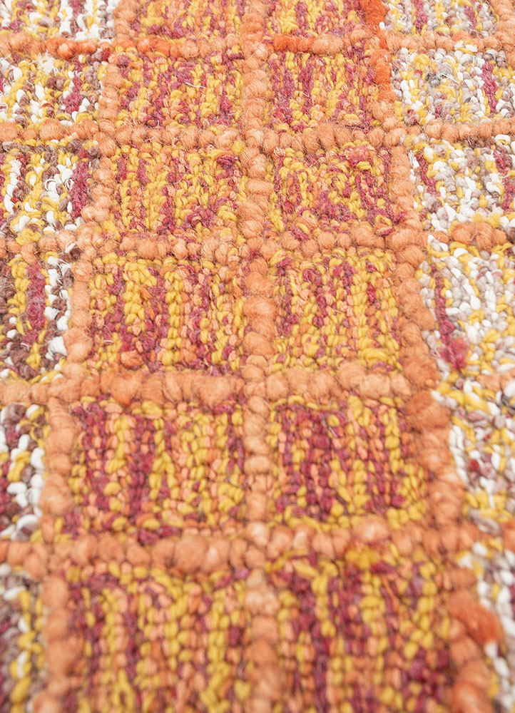 aprezo multi wool and viscose hand tufted Rug - CloseUp