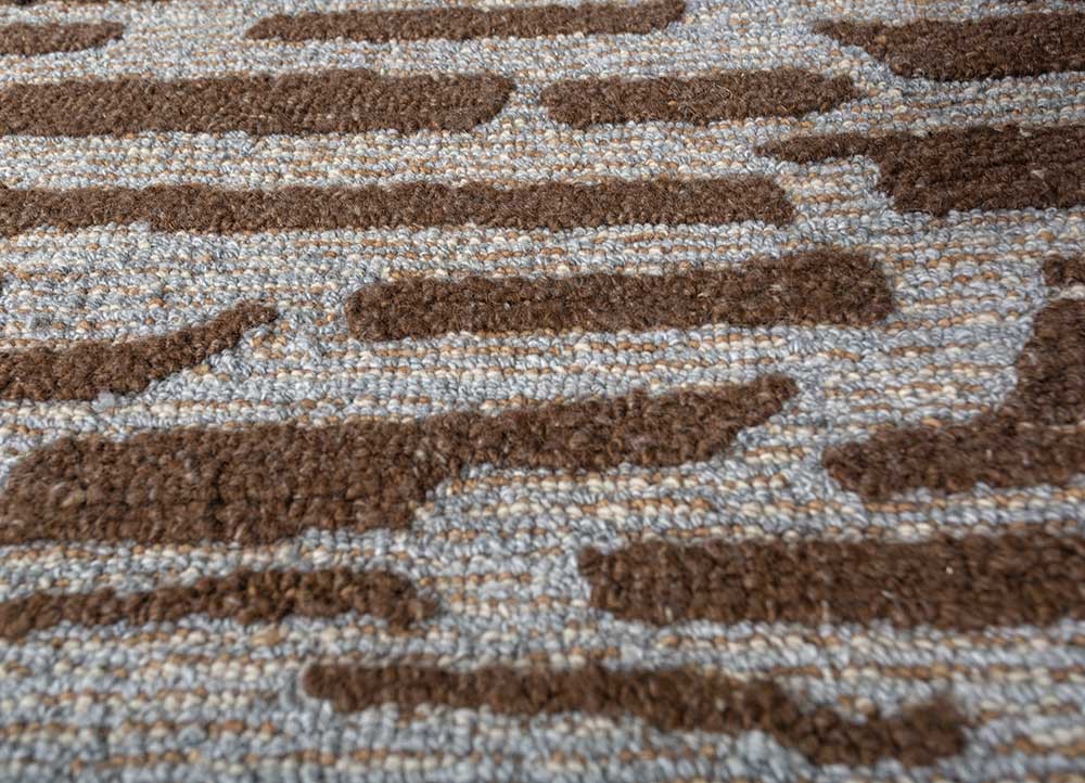 pathways multi wool and viscose hand tufted Rug - CloseUp