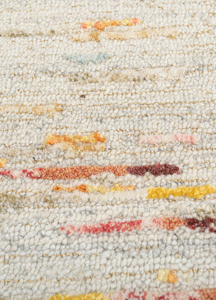 pathways multi wool and viscose hand tufted Rug - CloseUp