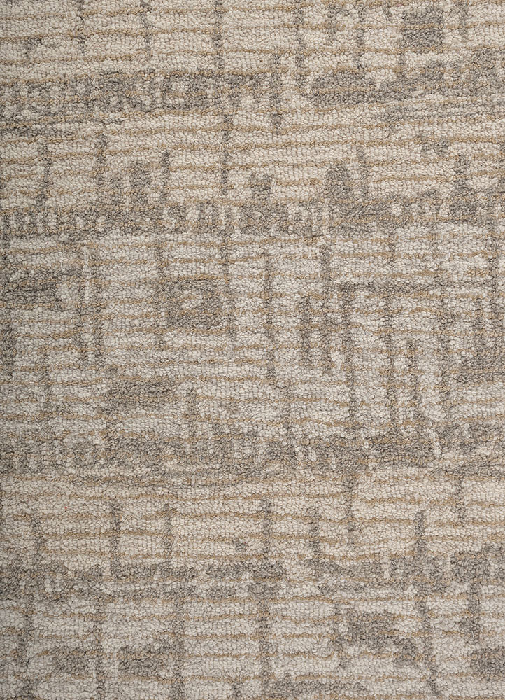 aprezo multi wool hand tufted Rug - CloseUp