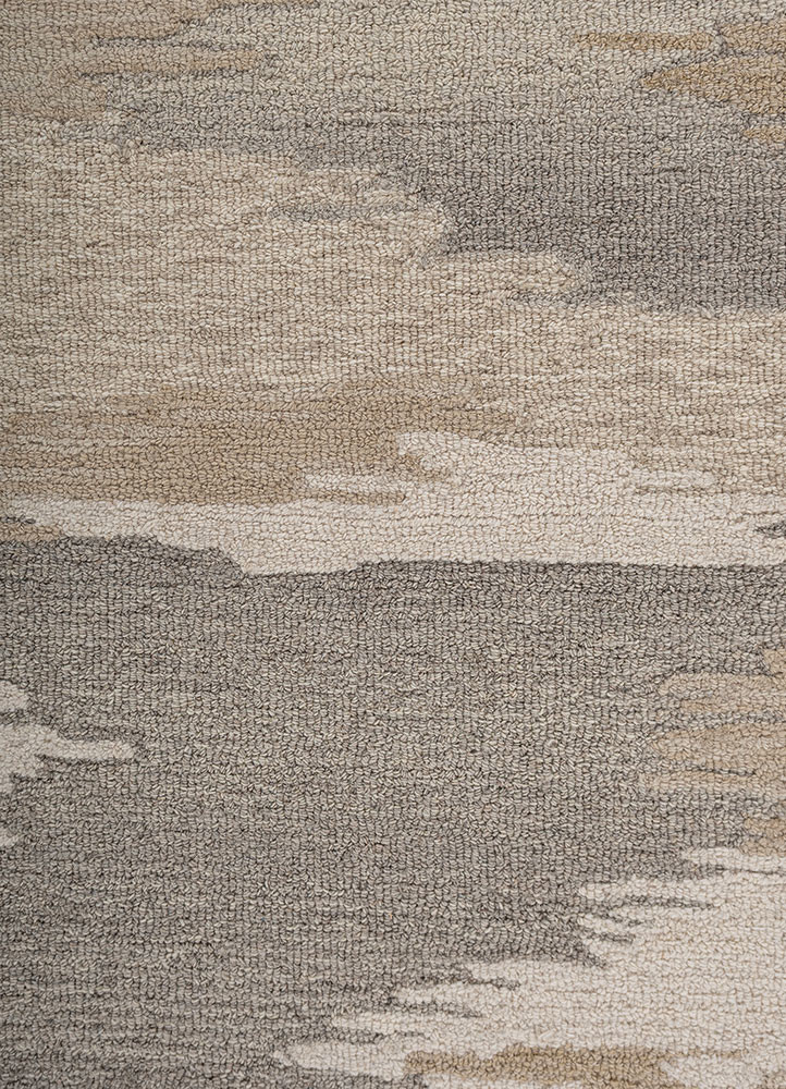 aprezo multi wool hand tufted Rug - CloseUp