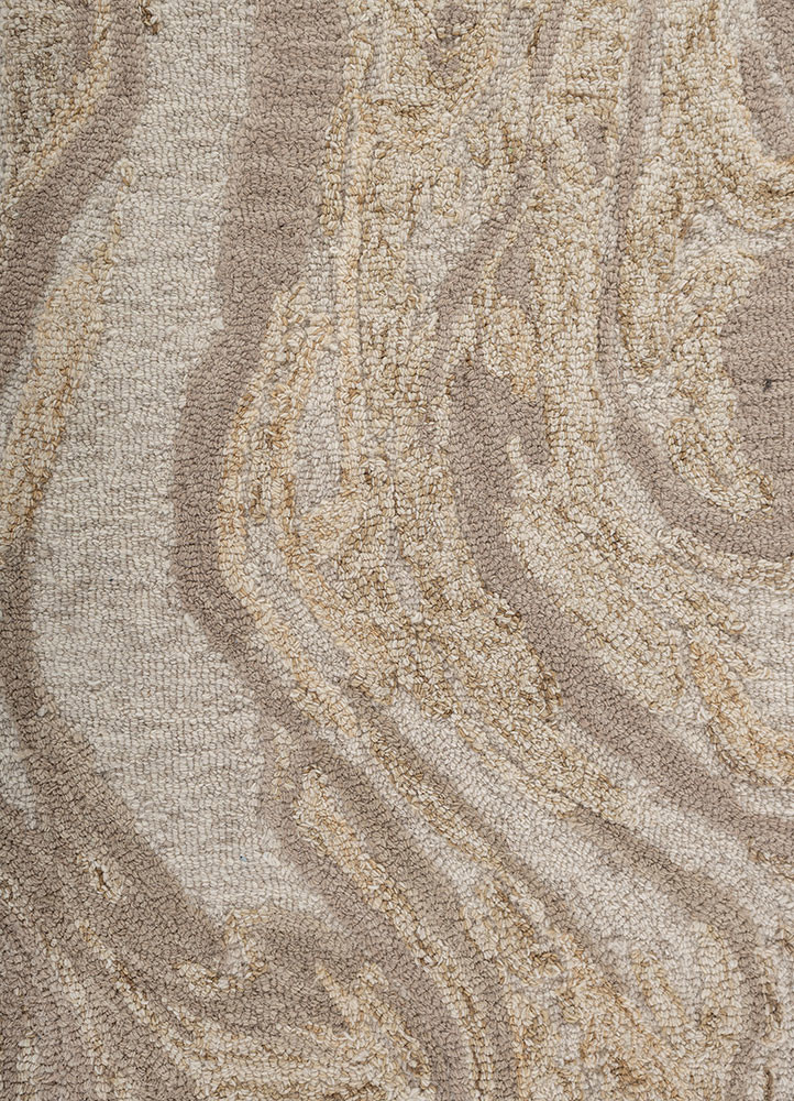 aprezo multi wool hand tufted Rug - CloseUp