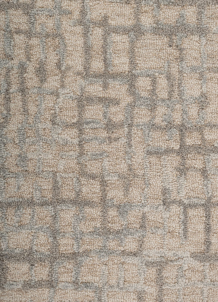 aprezo multi wool hand tufted Rug - CloseUp