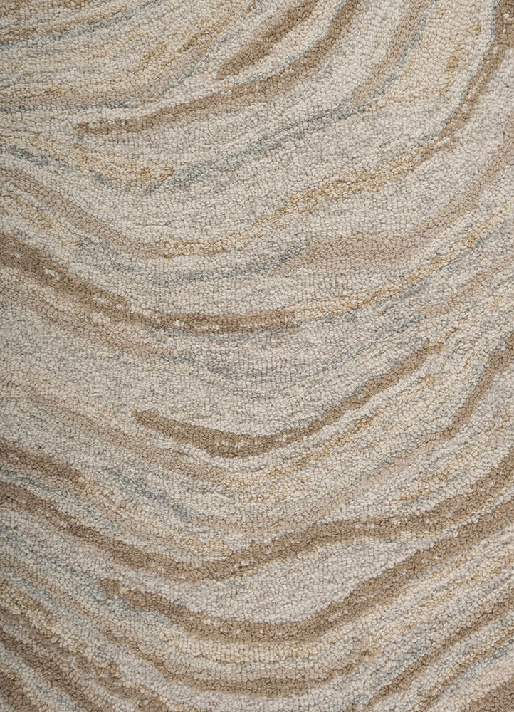 pathways multi wool hand tufted Rug - CloseUp