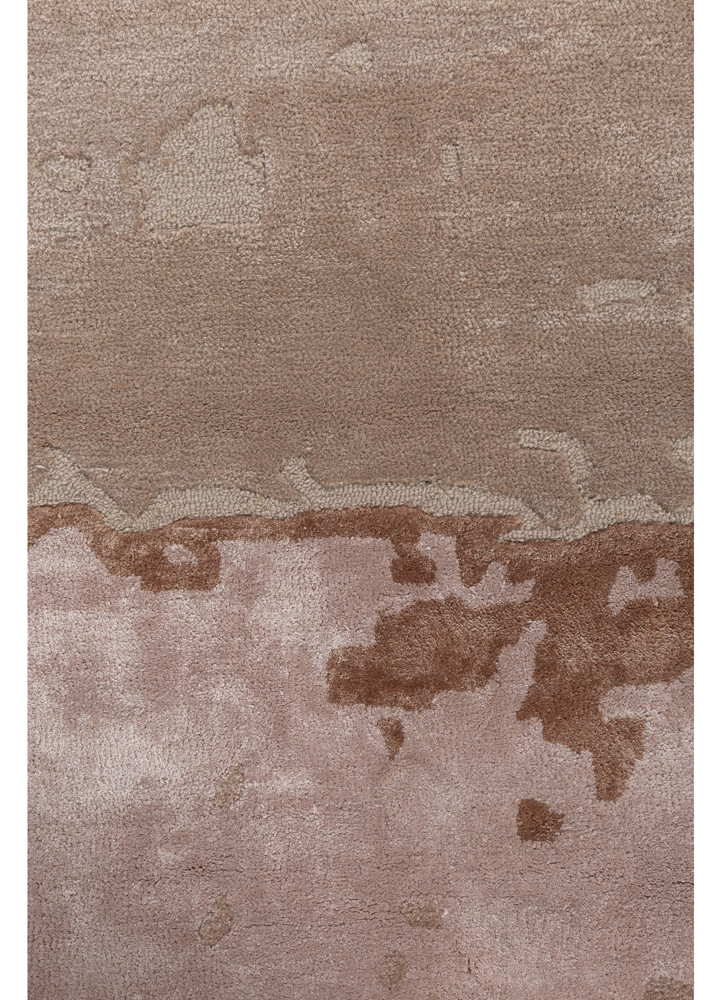 white noise red and orange wool and viscose hand tufted Rug - CloseUp white noise red and orange wool and viscose hand tufted Rug - CloseUp