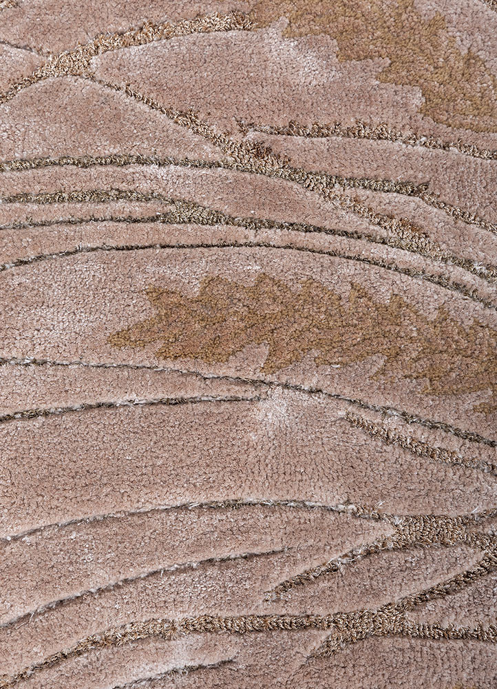 aurelia ivory wool and viscose hand tufted Rug - CloseUp aurelia ivory wool and viscose hand tufted Rug - CloseUp