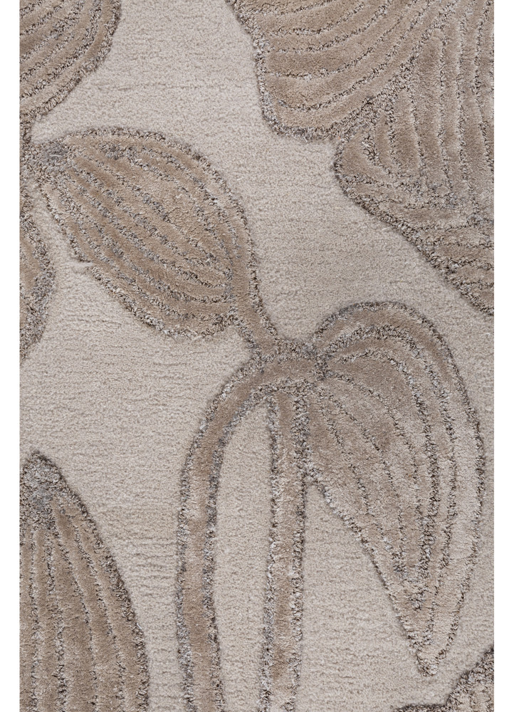 hacienda ivory wool and viscose hand tufted Rug - CloseUp hacienda ivory wool and viscose hand tufted Rug - CloseUp