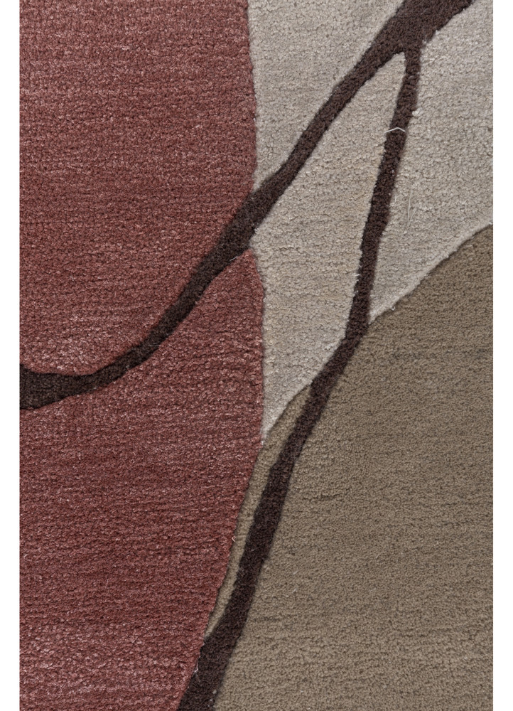 modo ivory wool and viscose hand tufted Rug - CloseUp modo ivory wool and viscose hand tufted Rug - CloseUp