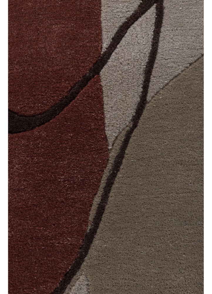 modo ivory wool and viscose hand tufted Rug - CloseUp modo ivory wool and viscose hand tufted Rug - CloseUp