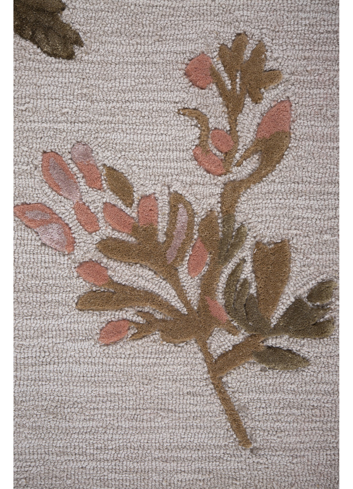 aurelia ivory wool and viscose hand tufted Rug - CloseUp aurelia ivory wool and viscose hand tufted Rug - CloseUp