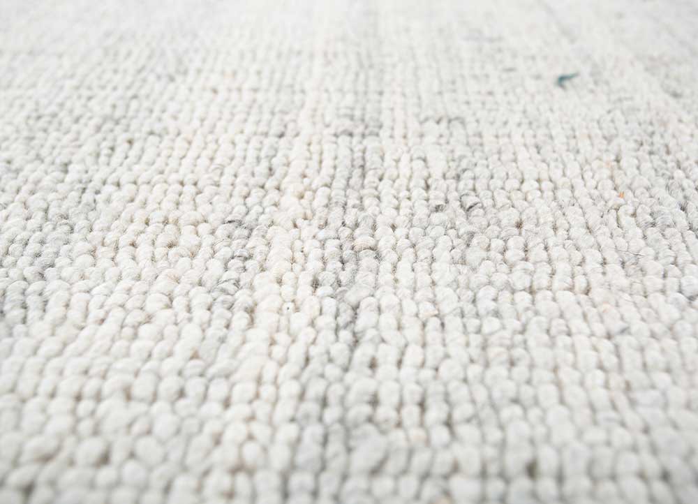 saga blue wool hand loom Rug - CloseUp saga blue wool hand loom Rug - CloseUp