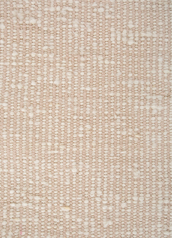 abrash ivory wool flat weaves Rug - CloseUp abrash ivory wool flat weaves Rug - CloseUp