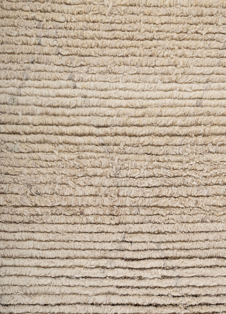 manifest beige and brown wool hand knotted Rug - CloseUp manifest beige and brown wool hand knotted Rug - CloseUp