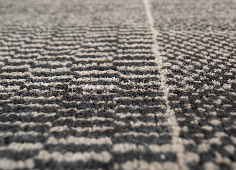 manifest ivory afghan wool hand knotted Rug - CloseUp