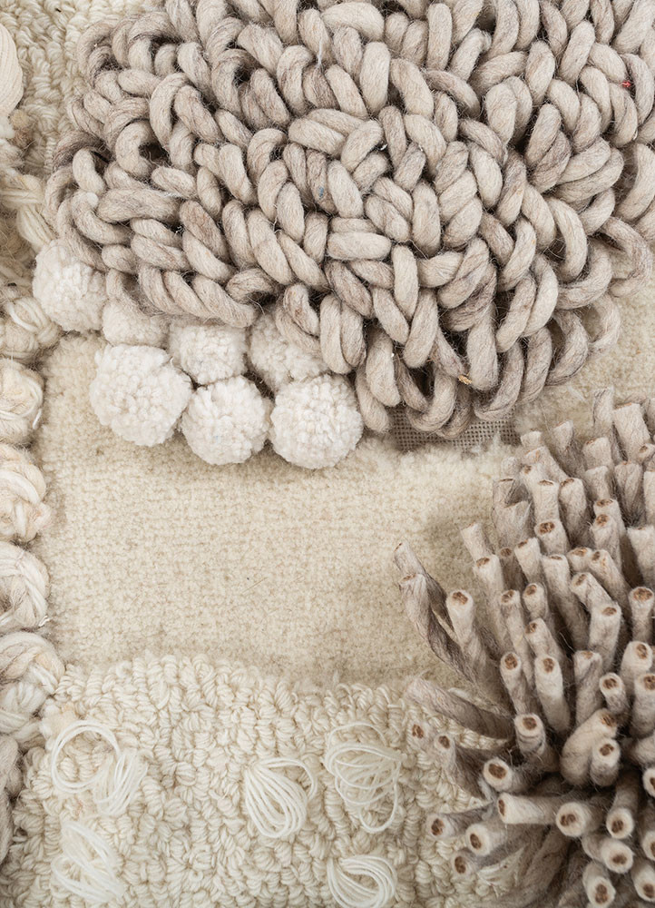 wall art ivory wool wall art WALL ART & TAPESTRY - CloseUp