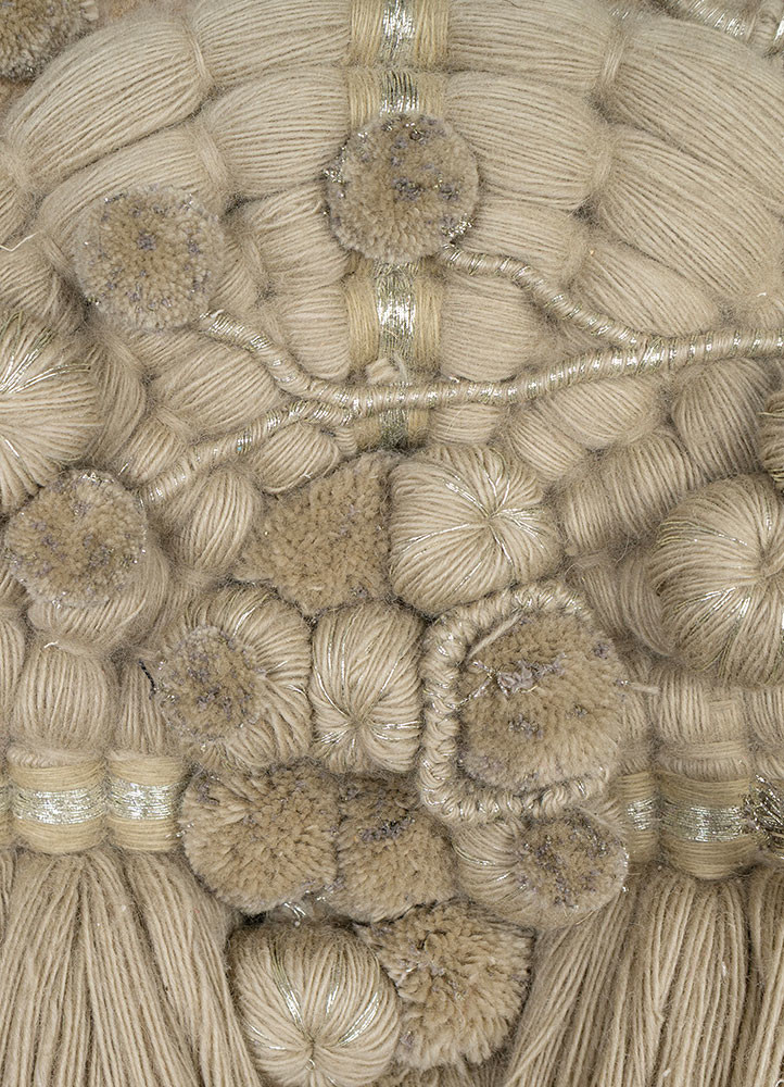 wall art ivory wool wall art WALL ART & TAPESTRY - CloseUp