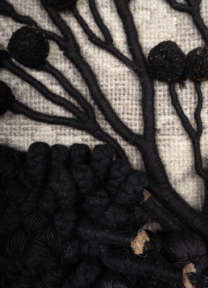 wall art grey and black wool and bamboo silk wall art WALL ART & TAPESTRY - CloseUp wall art grey and black wool and bamboo silk wall art WALL ART & TAPESTRY - CloseUp