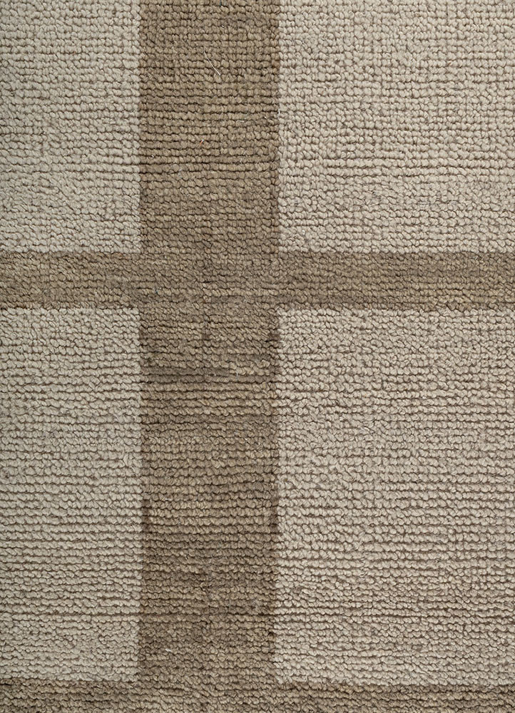 aprezo grey and black wool hand knotted Rug - CloseUp aprezo grey and black wool hand knotted Rug - CloseUp