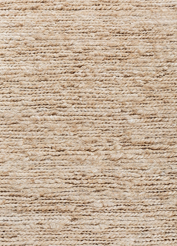 hula ivory jute and hemp hand knotted Rug - CloseUp