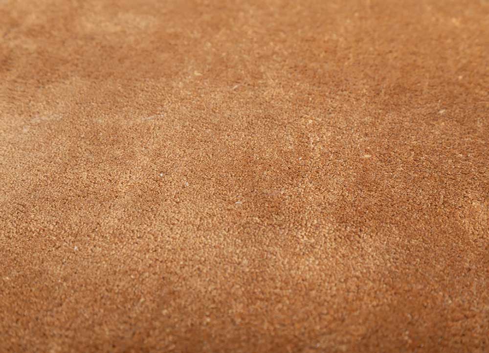 cera gold viscose hand tufted Rug - CloseUp