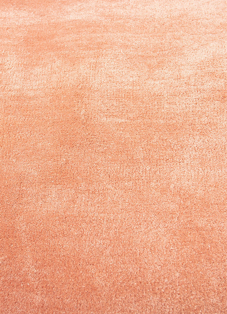 cera red and orange viscose hand tufted Rug - CloseUp cera red and orange viscose hand tufted Rug - CloseUp