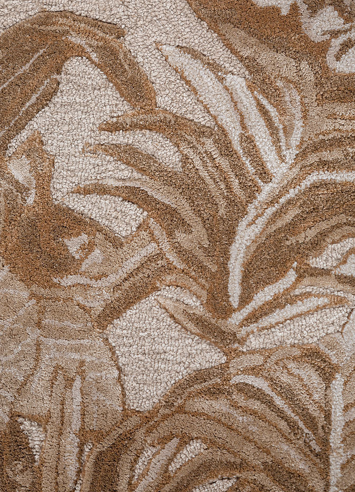 aurelia ivory wool and viscose hand tufted Rug - CloseUp aurelia ivory wool and viscose hand tufted Rug - CloseUp