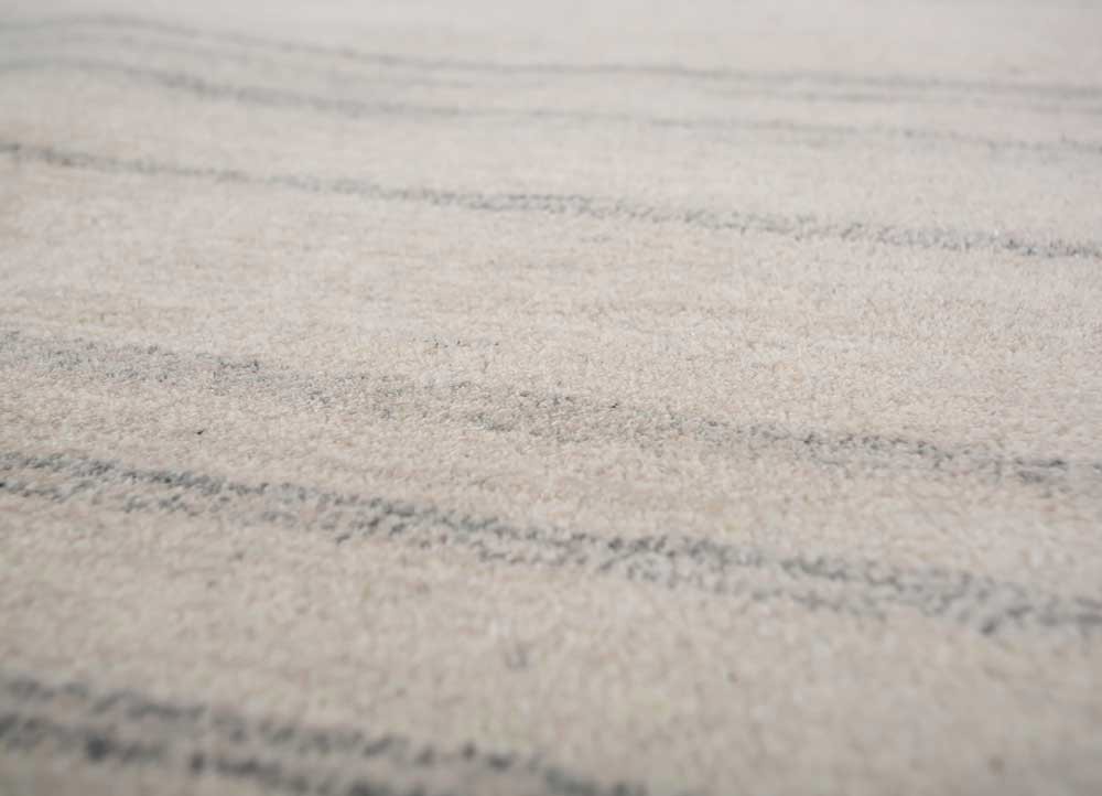 cera grey and black wool and viscose hand tufted Rug - CloseUp cera grey and black wool and viscose hand tufted Rug - CloseUp