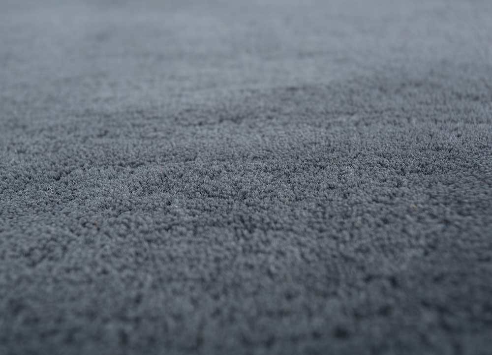 cera blue wool hand tufted Rug - CloseUp cera blue wool hand tufted Rug - CloseUp