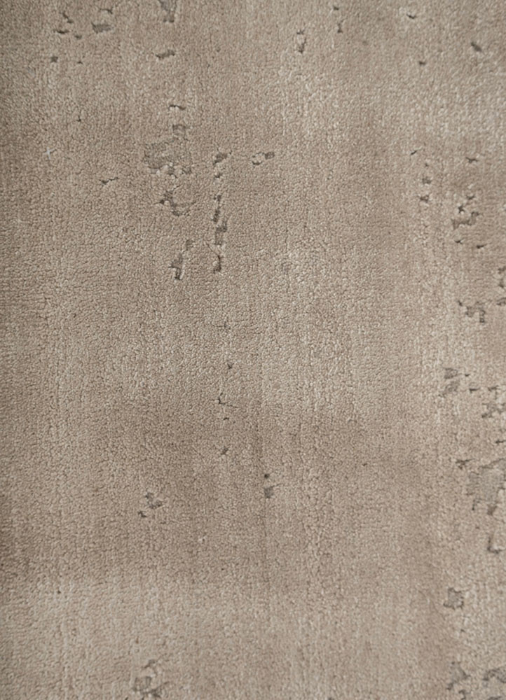 chaos theory by kavi ivory wool and bamboo silk hand knotted Rug - CloseUp chaos theory by kavi ivory wool and bamboo silk hand knotted Rug - CloseUp