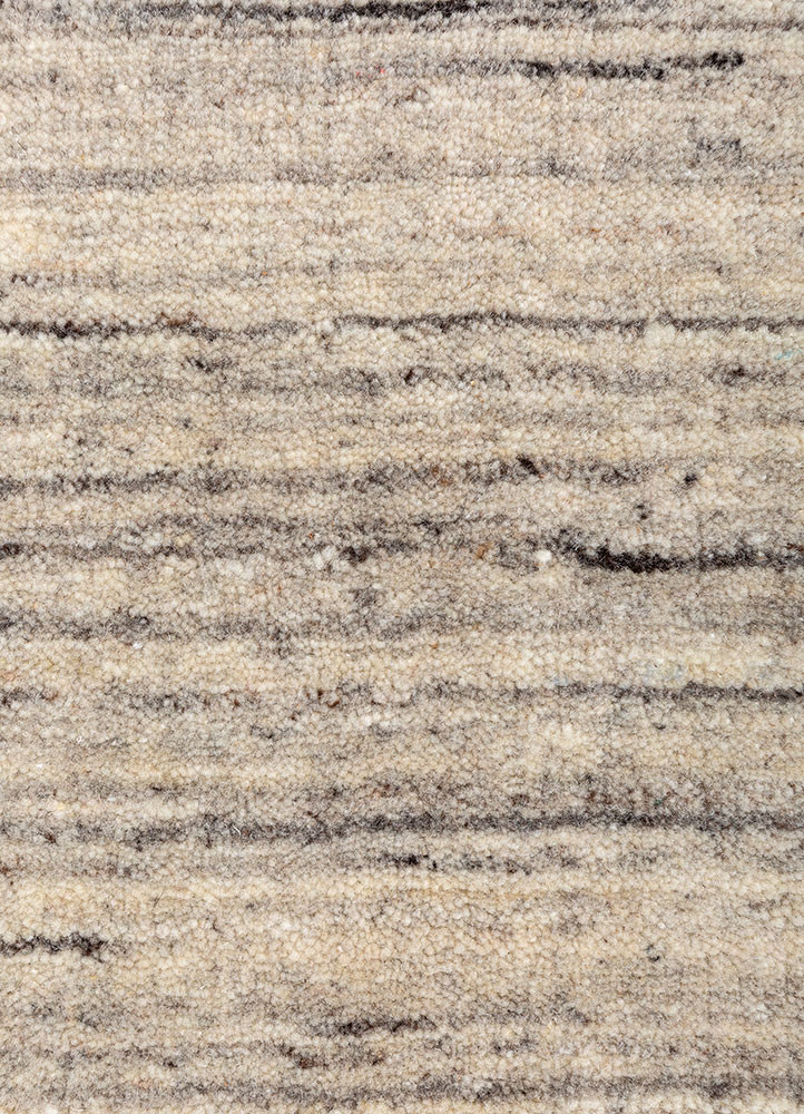 aprezo ivory wool hand loom Rug - CloseUp aprezo ivory wool hand loom Rug - CloseUp