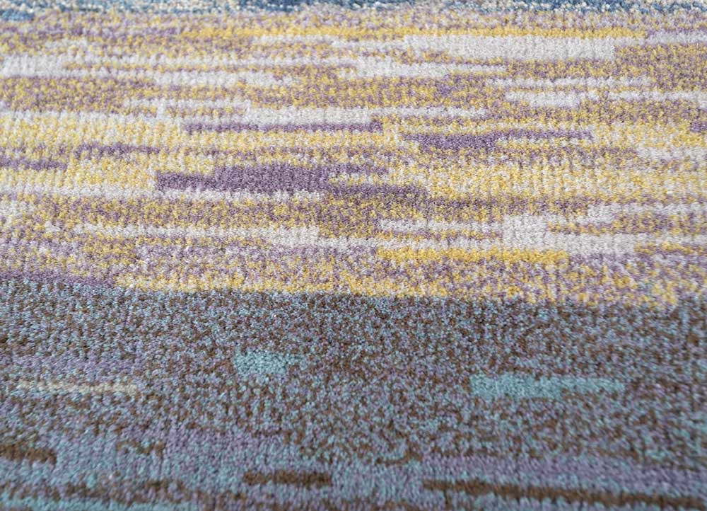 manchaha ivory wool and bamboo silk hand knotted Rug - CloseUp manchaha ivory wool and bamboo silk hand knotted Rug - CloseUp
