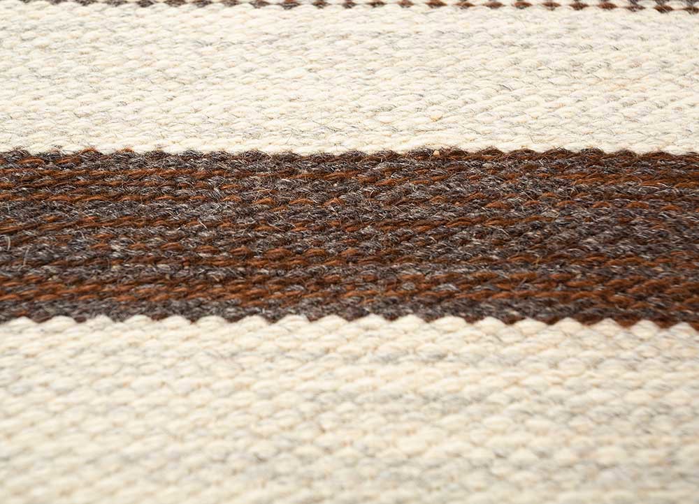 nayaab ivory wool flat weaves Rug - CloseUp nayaab ivory wool flat weaves Rug - CloseUp