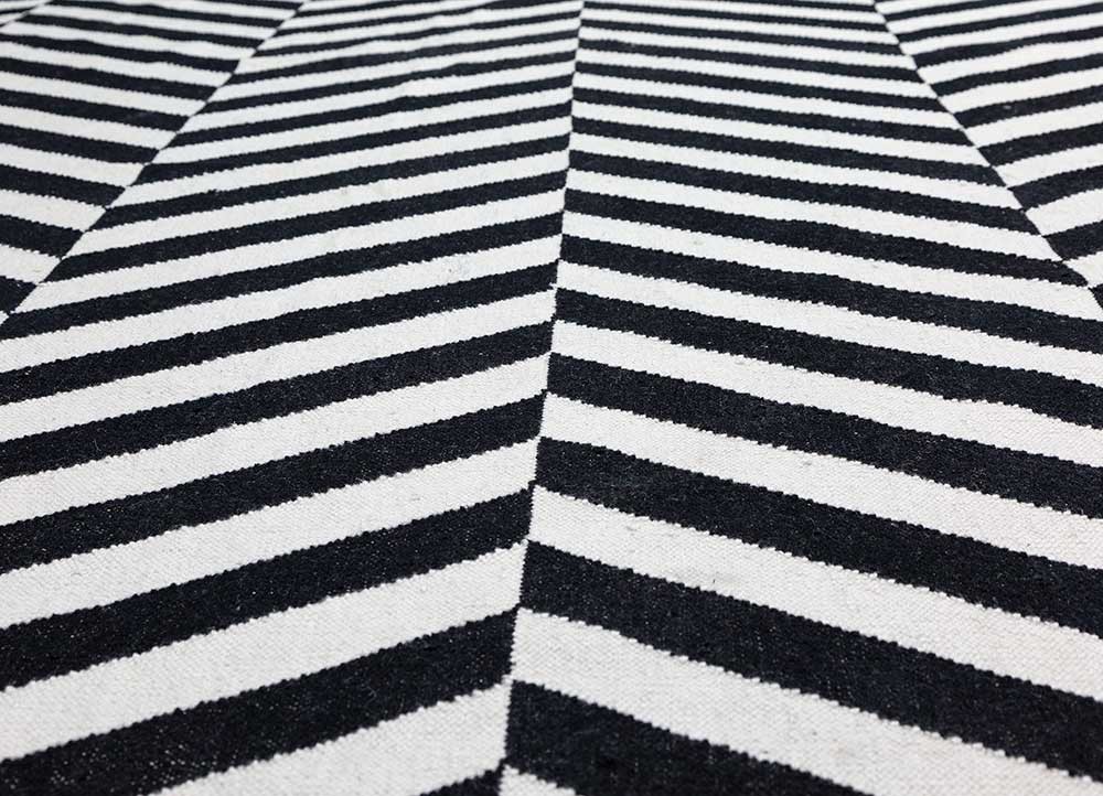 alhambra ivory wool flat weaves Rug - CloseUp