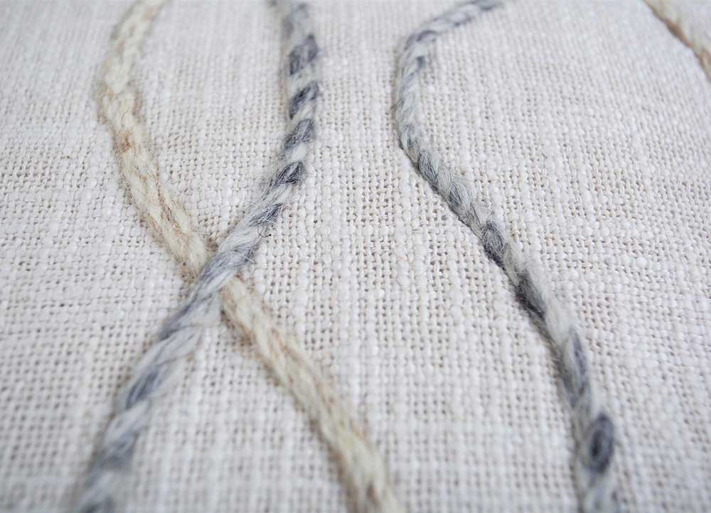 cushion ivory wool cushion cover Home Textile - CloseUp cushion ivory wool cushion cover Home Textile - CloseUp