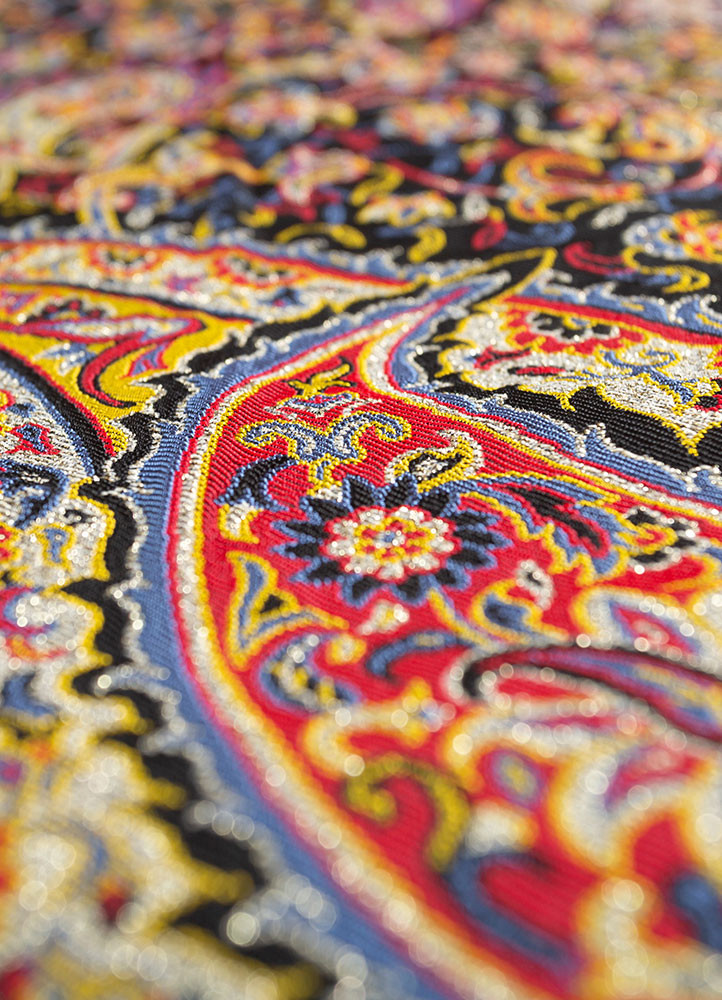 gulmarg grey and black silk and zari wall art WALL ART & TAPESTRY - CloseUp gulmarg grey and black silk and zari wall art WALL ART & TAPESTRY - CloseUp