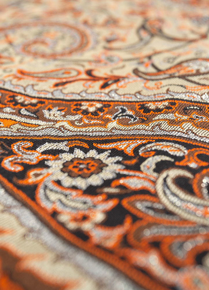 gulmarg beige and brown silk and zari wall art WALL ART & TAPESTRY - CloseUp gulmarg beige and brown silk and zari wall art WALL ART & TAPESTRY - CloseUp