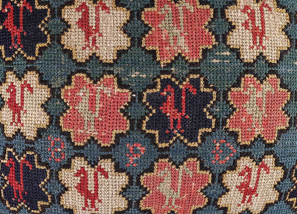 cushion blue wool cushion cover Home Textile - CloseUp